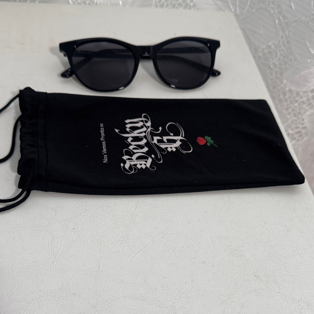 Becky G Collection Black Sunglasses